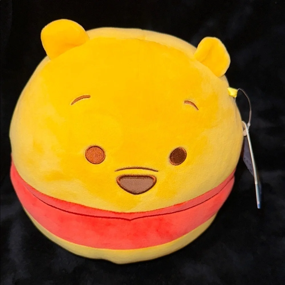 Disney Winnie the Pooh Yellow and Red Stuffed Animal